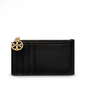 Tory Burch Miller Zippered Leather Card Case